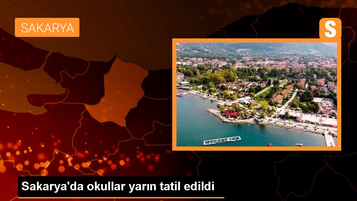 Sakarya\'da yarın okullar tatil edildi