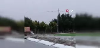 Silivri'ye beklenen kar geldi