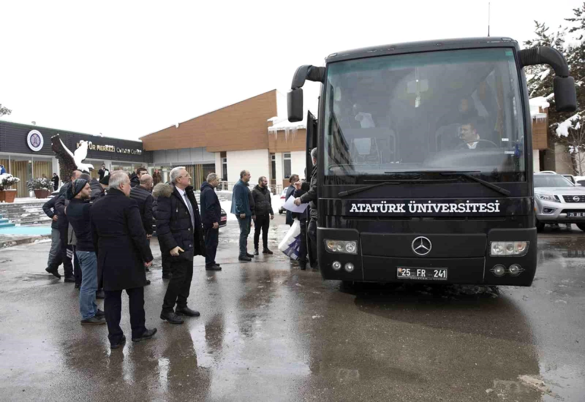 Atatürk Üniversitesinden deprem bölgesine yardım eli