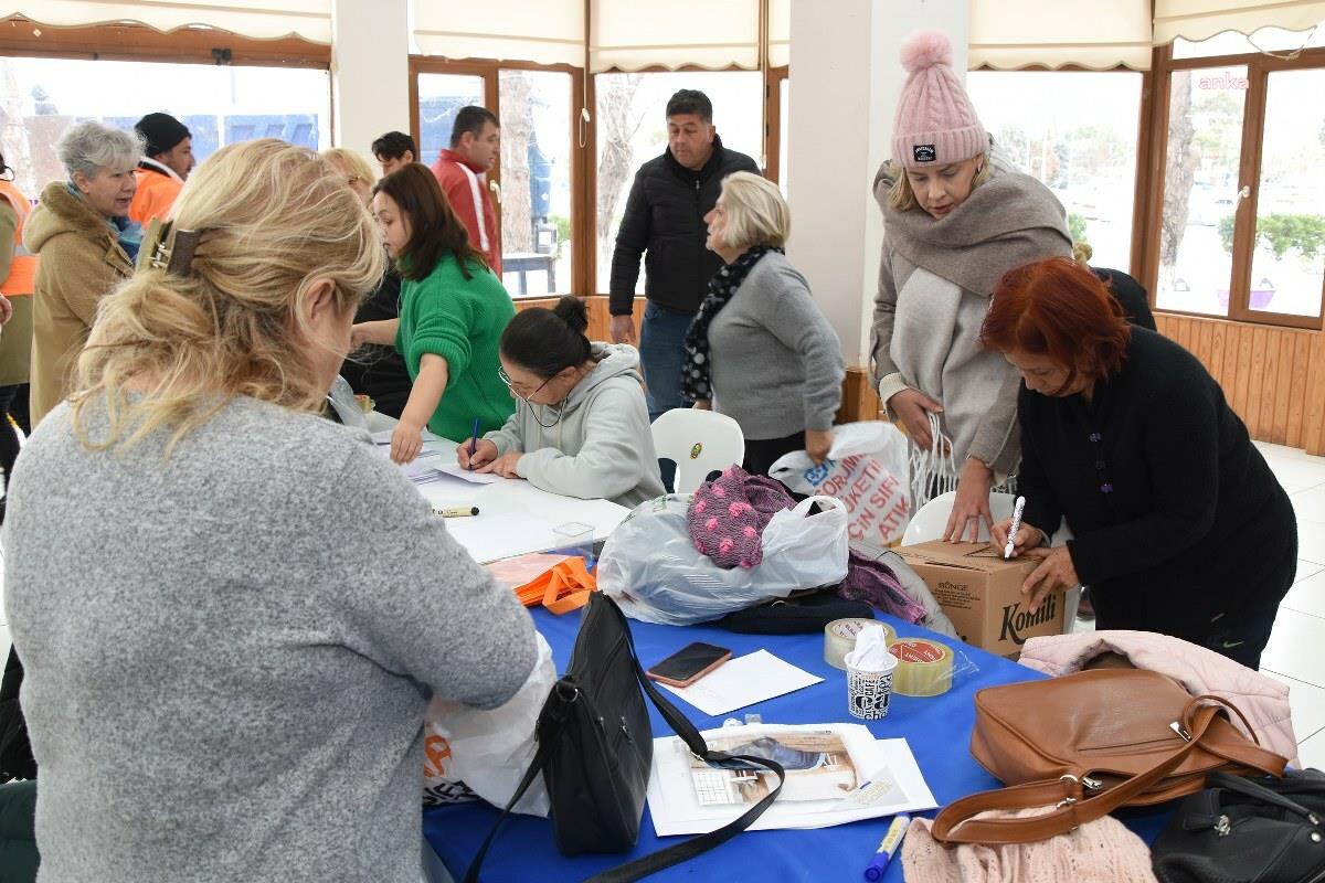 Foça Belediyesi\'nden Deprem Bölgesi İçin Yardım Kampanyası