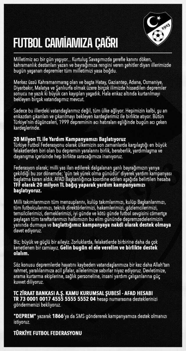 Hep birlikte tek yürek! Spor camiası depremzedeleri yalnız bırakmadı