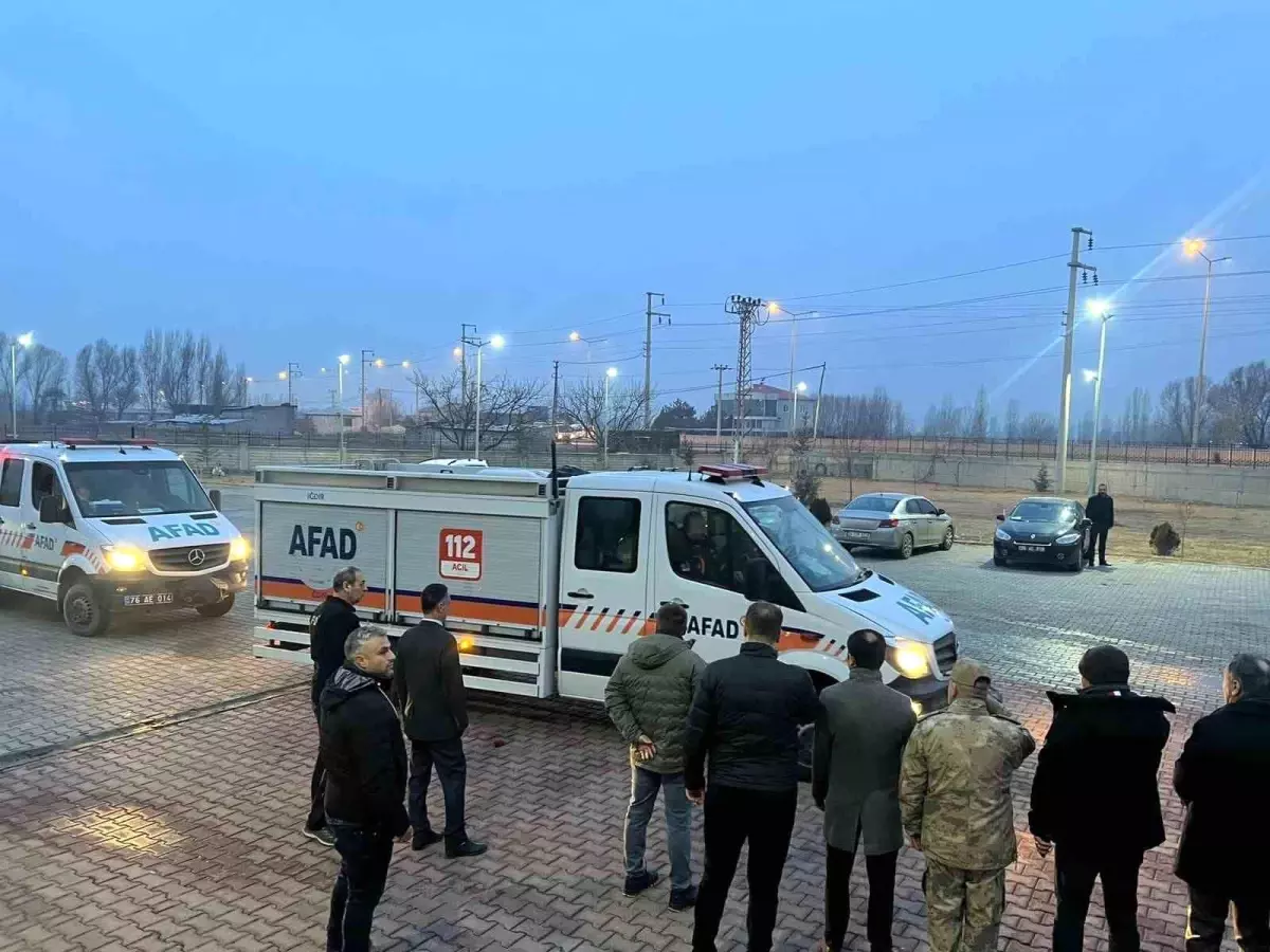 Iğdır\'dan deprem bölgesine yardım ekibi gönderildi