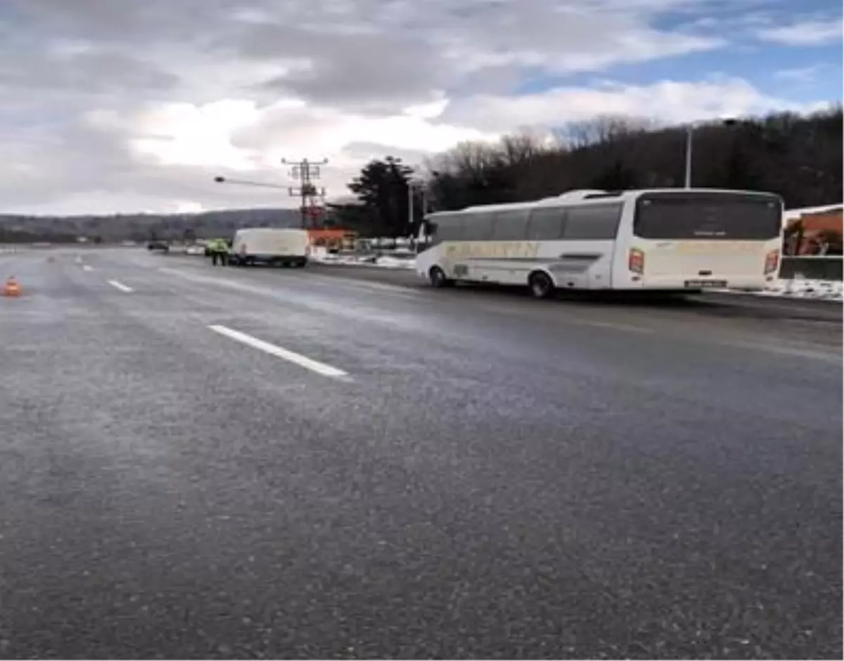 Kış lastiği denetiminde 14 sürücüye 35 bin lira ceza