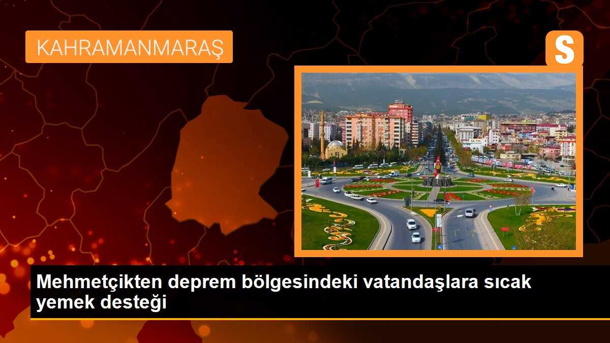 Mehmetçikten deprem bölgesindeki vatandaşlara sıcak yemek desteği