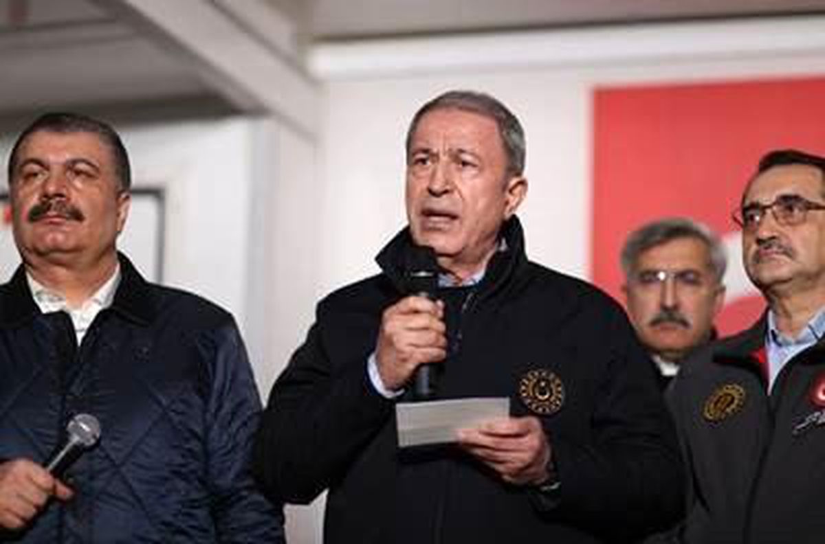 Milli Savunma Bakanı Akar, TCG İskenderun gemisinin yaralı vatandaşları Mersin\'e sevk edeceğini duyurdu