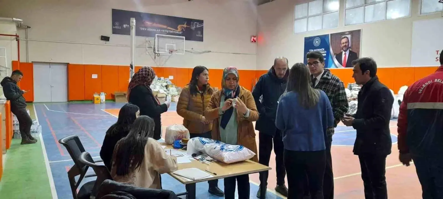 Selendililer depremzedeler için seferber oldu