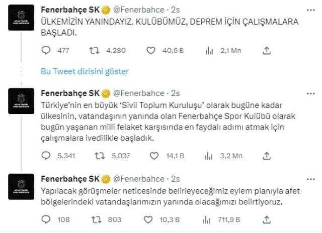 Sosyal medyadan seslendiler! Süper Lig'in devlerinden destek çağrısı Sosyal medyadan seslendiler! Süper Lig'in devlerinden destek çağrısı