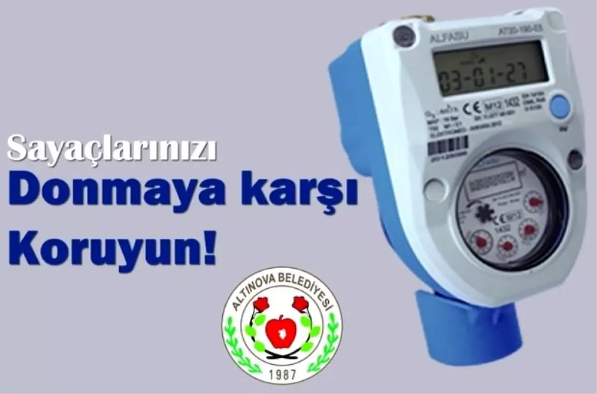 Su sayaçları için \'don\' uyarısı