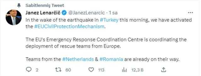 Türkiye deprem sonrası uluslararası yardım hazır olduğunu söylemişti! AB'den kurtarma ekipleri yola çıktı