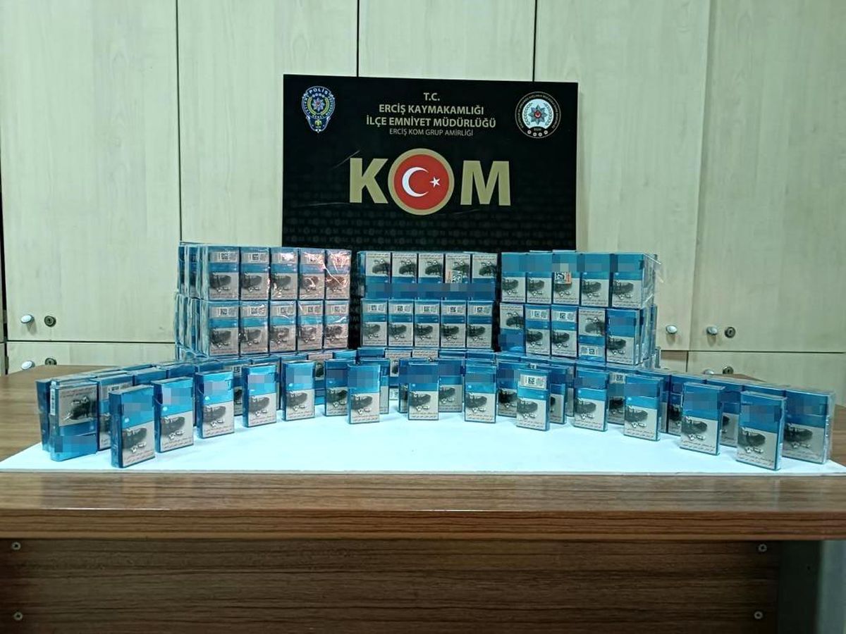 Van\'da gümrük kaçakçılığı operasyonları