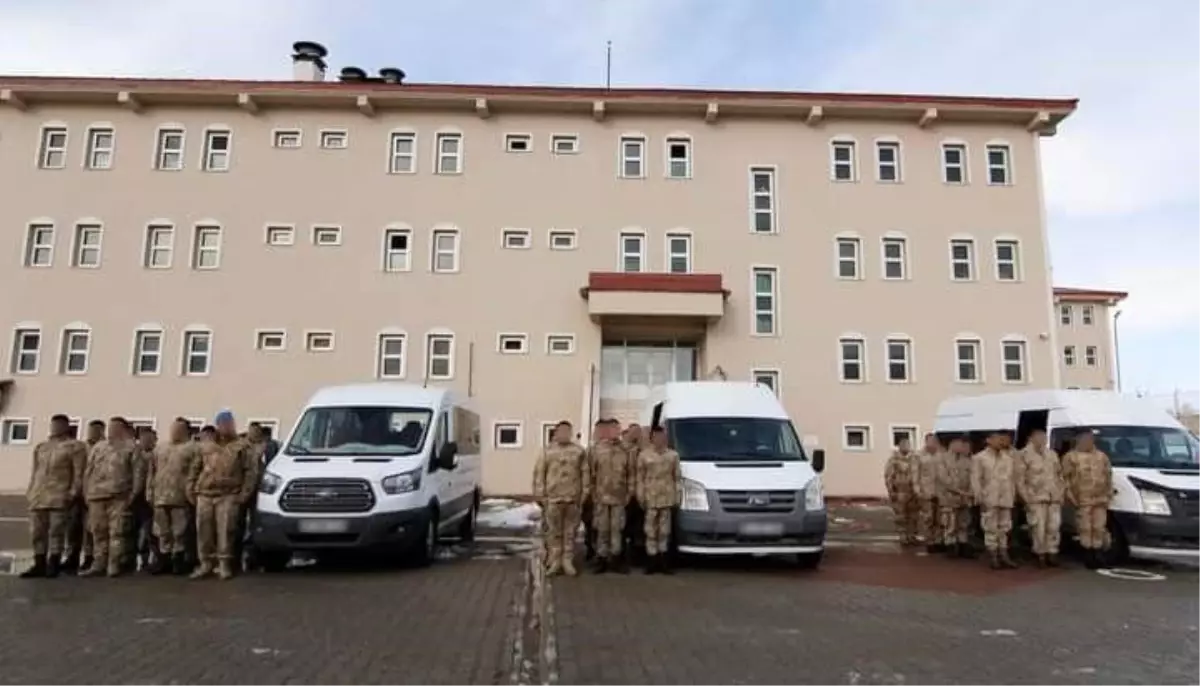 Vanlı güvenlik korucuları deprem bölgesine sevk edildi