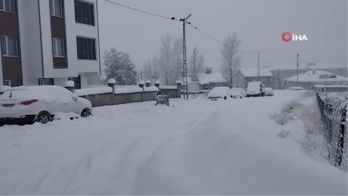 Varto\'da 99 köy ve 50 mezranın yolu kar nedeniyle ulaşıma kapandı