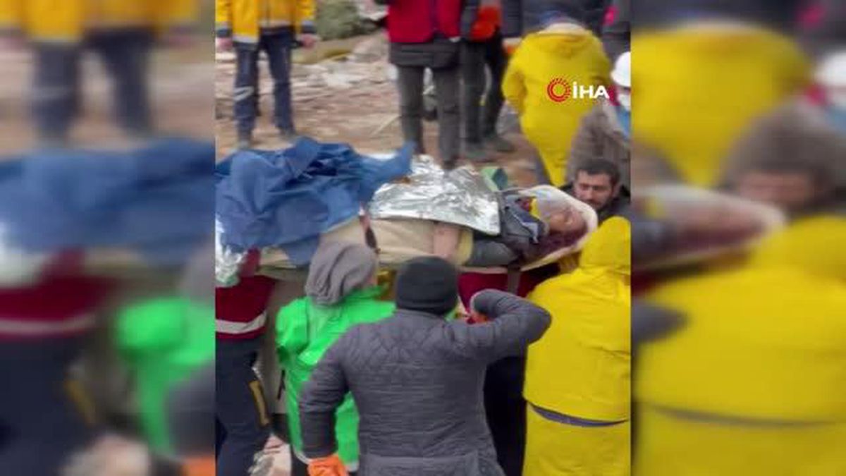 32 saat hayata tutuldu, sağ salim çıkartıldı