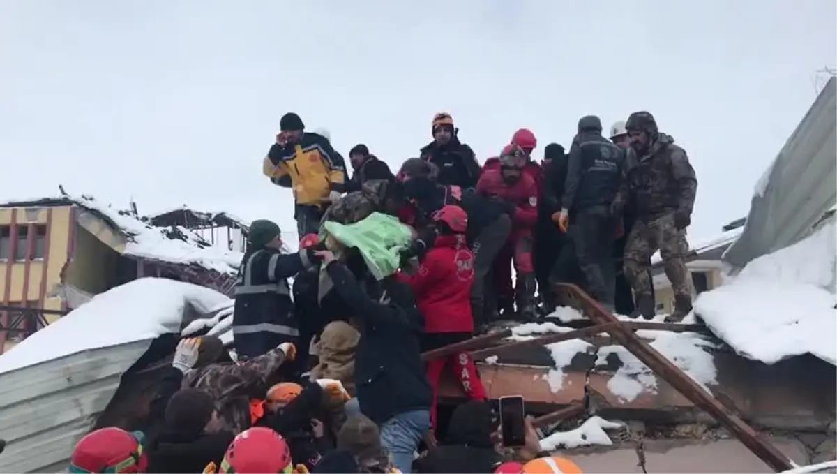 7,7 Büyüklüğündeki Deprem 10 İli Vurdu… Malatya Yeşilyurt\'ta Arama Kurtarma Çalışmaları Devam Ediyor