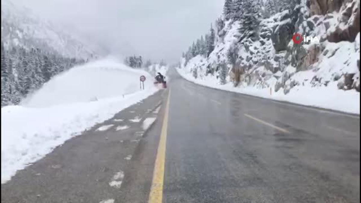 Antalya-Konya kara yolunda trafik normale döndü