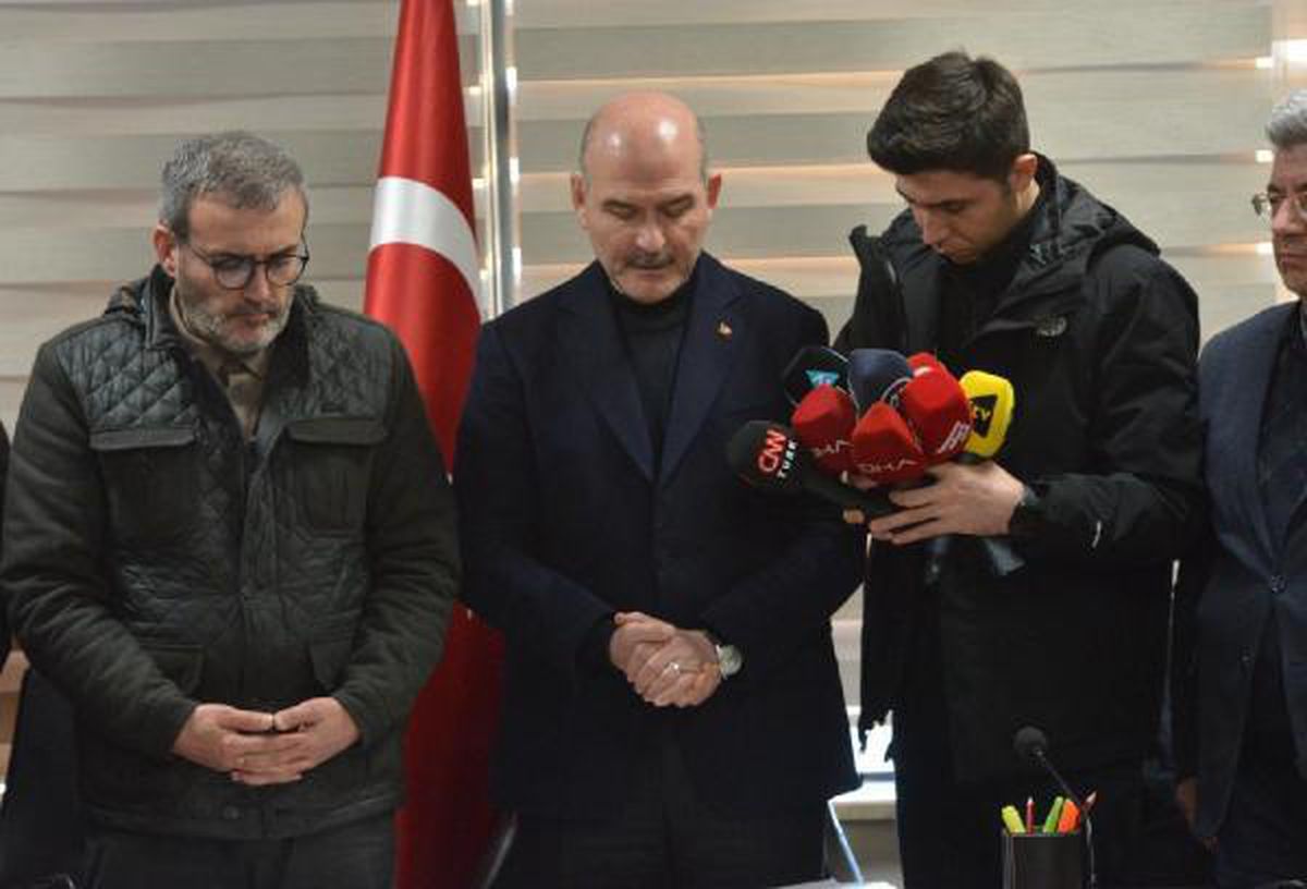 Bakan Soylu: Sahada olmayan ekip yok