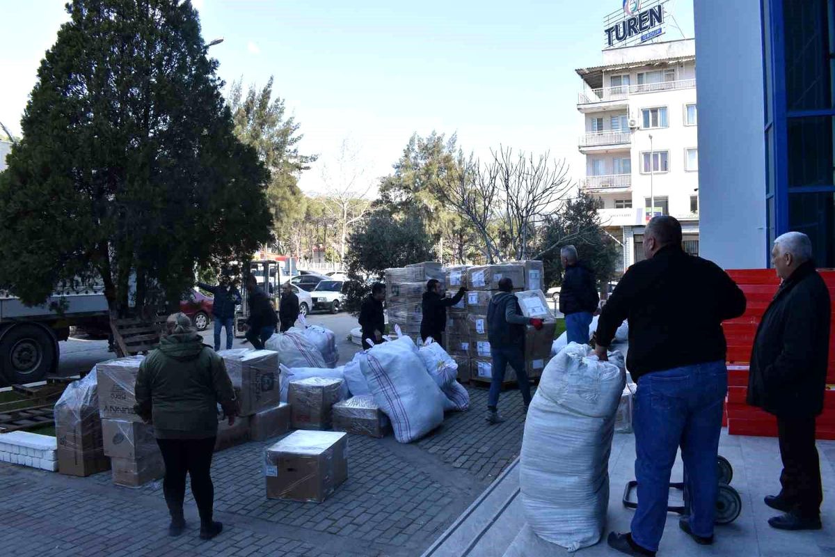 Başkan Çondur: "Tek yürek olup yoğun ilgi gösteren hemşerilerimize Borsamız adına teşekkür ediyorum"