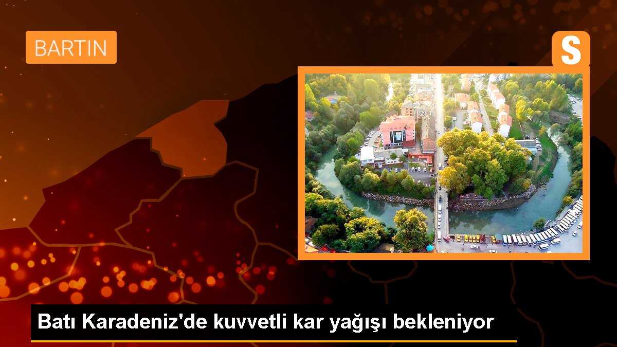 Batı Karadeniz\'de kuvvetli kar yağışı bekleniyor