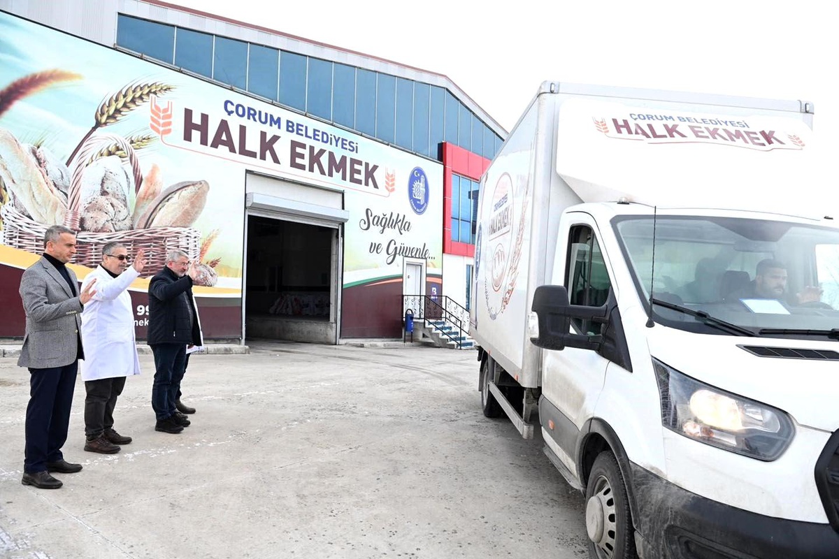 Çorum\'dan deprem bölgesine her gün 60 bin ekmek gönderilecek
