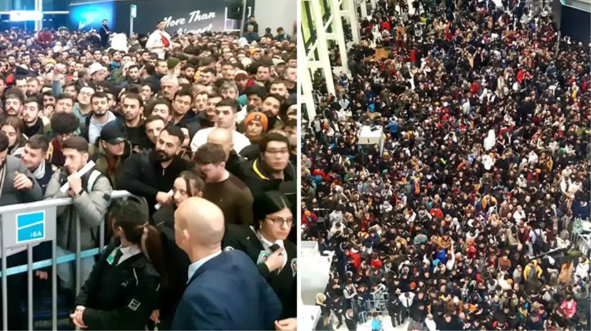 Deprem bölgesine gitmek isteyen binlerce gönüllü, İstanbul Havalimanı\'na akın etti
