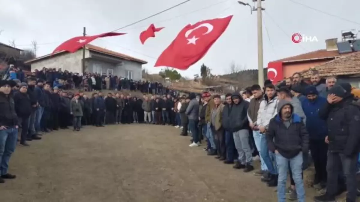 Depremde şehit olan Osmancıklı asker, son yolcuğuna uğurlandı