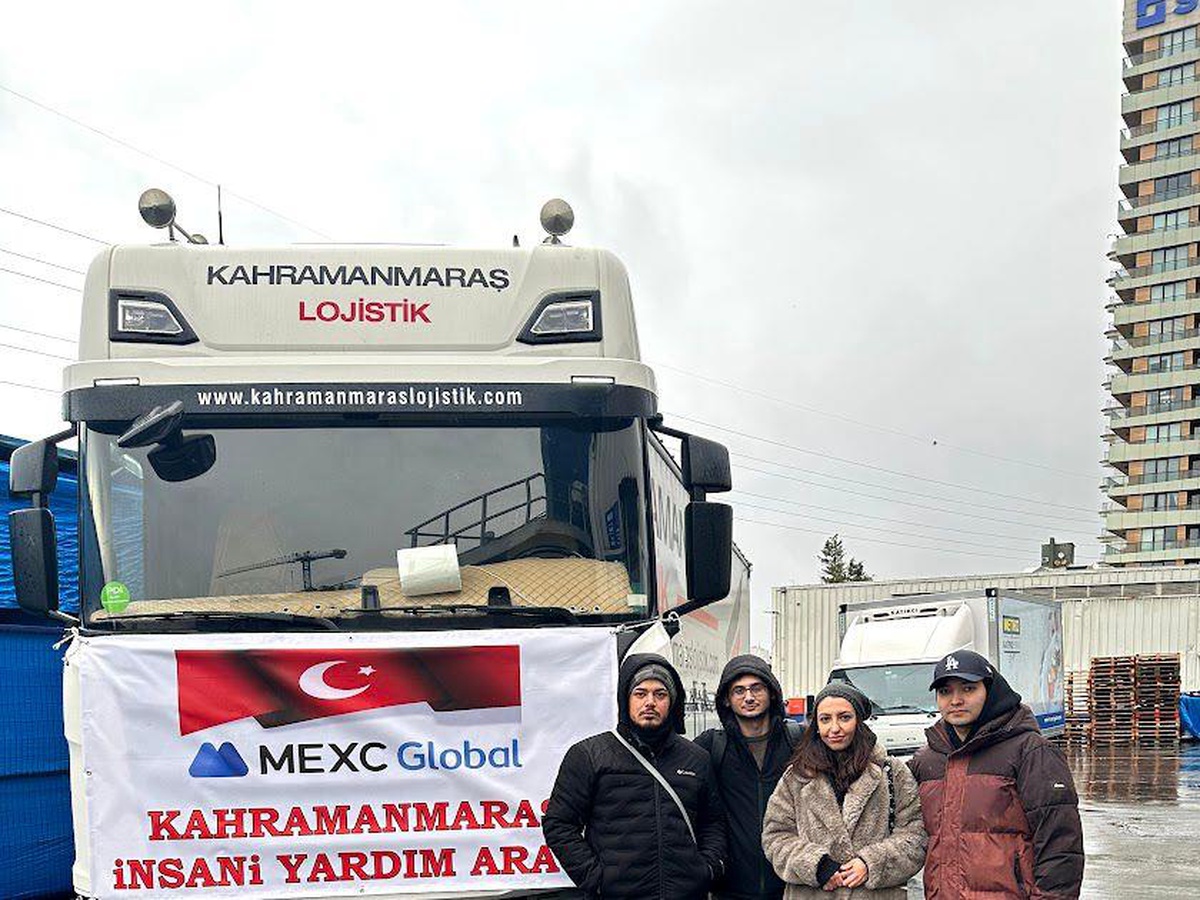Depreme ve Tüm Zorluklara Karşı el ele! MEXC, Afet Bölgesine Ulaştı