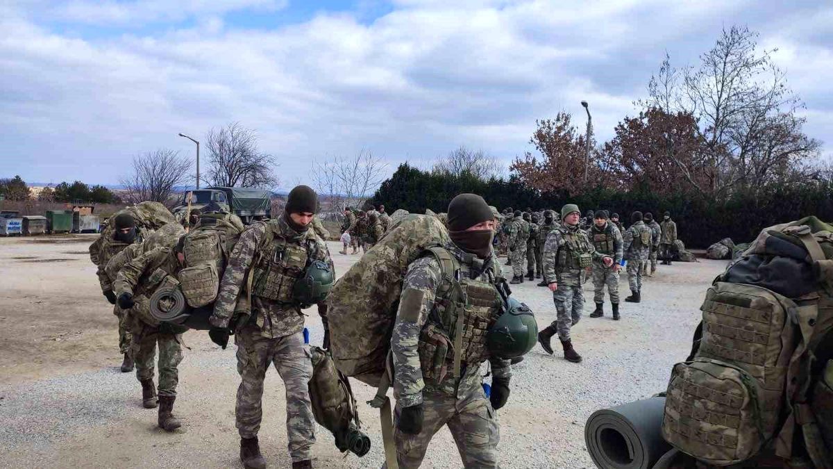 Edirne\'den komando taburu Gaziantep\'e intikal ediyor