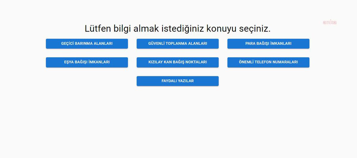 Gönüllü Yazılımcı Ekibi, Afet Bilgi Sistemi Kurdu: Afetbilgi.Com