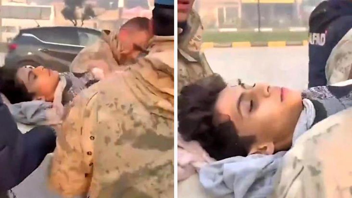 Hatay'da 28 saat sonra kurtarılan Arda'dan Mehmetçik'e duygulandıran sözler: 'Ben seni bir yerden tanıyorum'