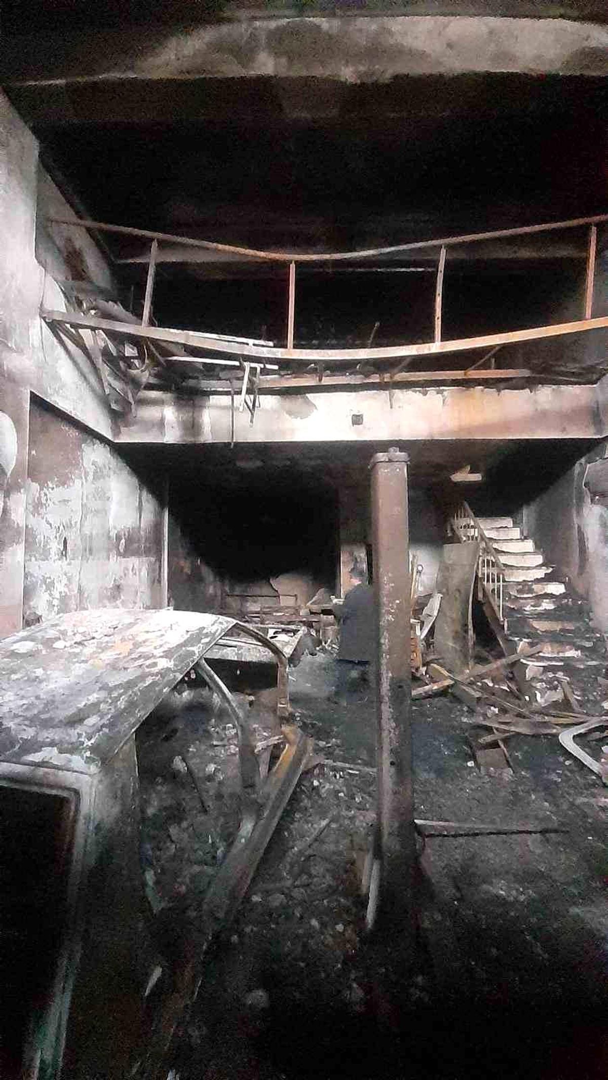 İşyeri yangında kül oldu