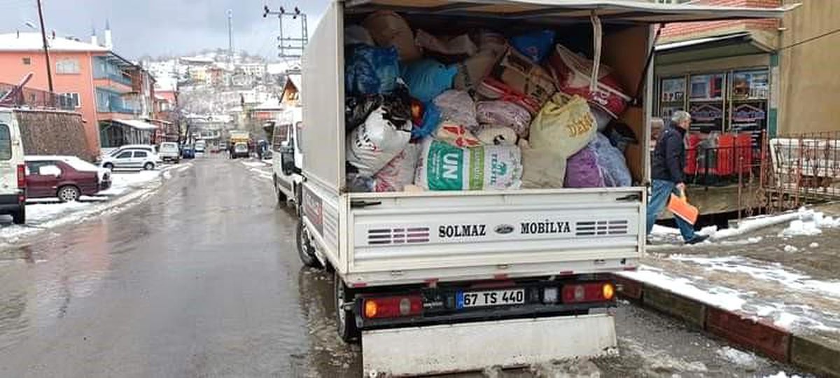 Kdz. Ereğli\'den destek devam ediyor