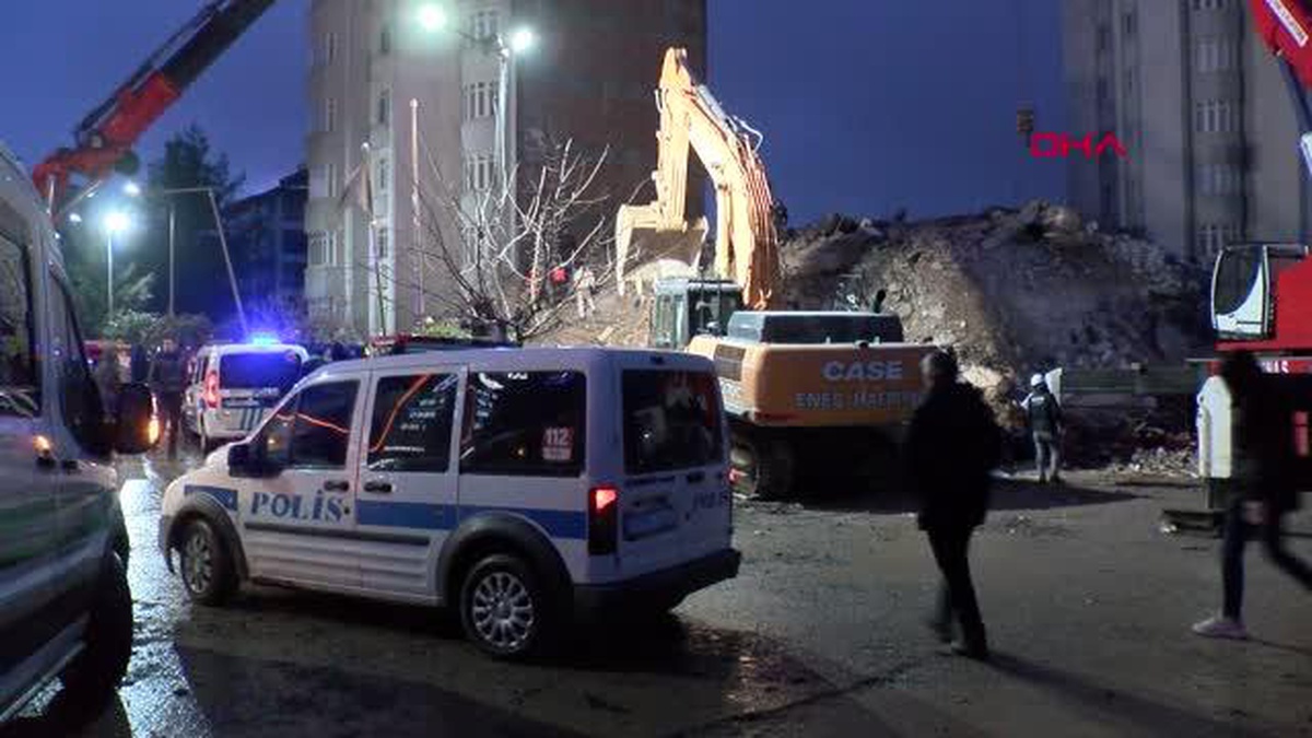 KURTARMA ÇALIŞMALARI GECE BOYU DEVAM ETTİ