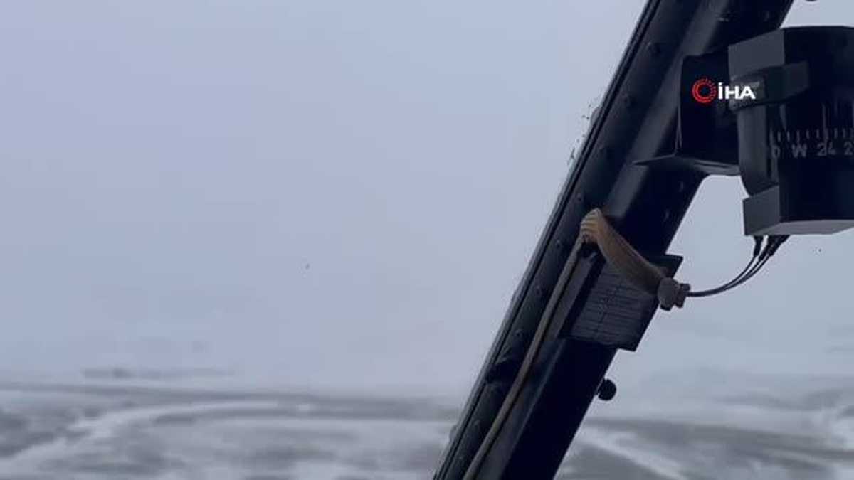 MSB: "CH-47 ve AS-532 tipi helikopterlerimiz sisli ve karlı havaya rağmen başarıyla bölgeye ulaştı"