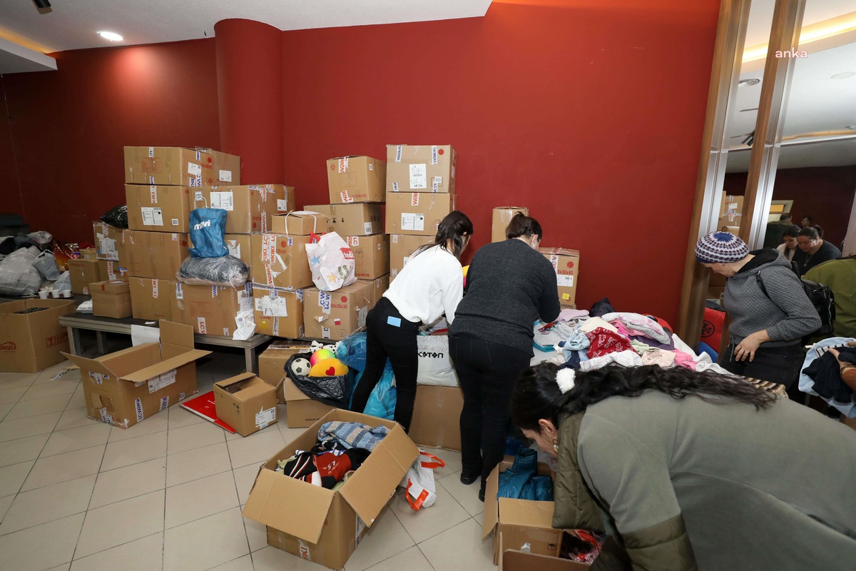 Narlıdere\'den Deprem Bölgesine Destek Sürüyor