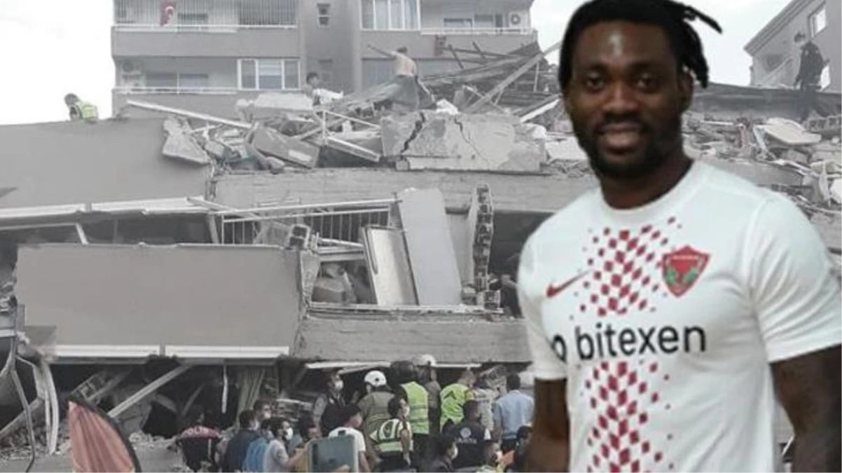 Depremde göçük altında kalan Hataysporlu futbolcu Christian Atsu, saatler sonra yaralı şekilde çıkarıldı