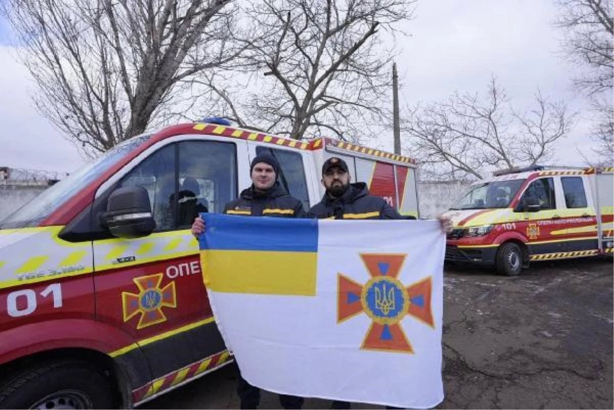 Ukrayna\'nın 90 kişilik ekibi yola çıktı