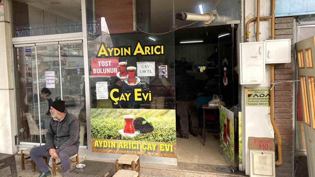 Çay ocağı işletmecisi hasılatını depremzedelere bağışlayacak