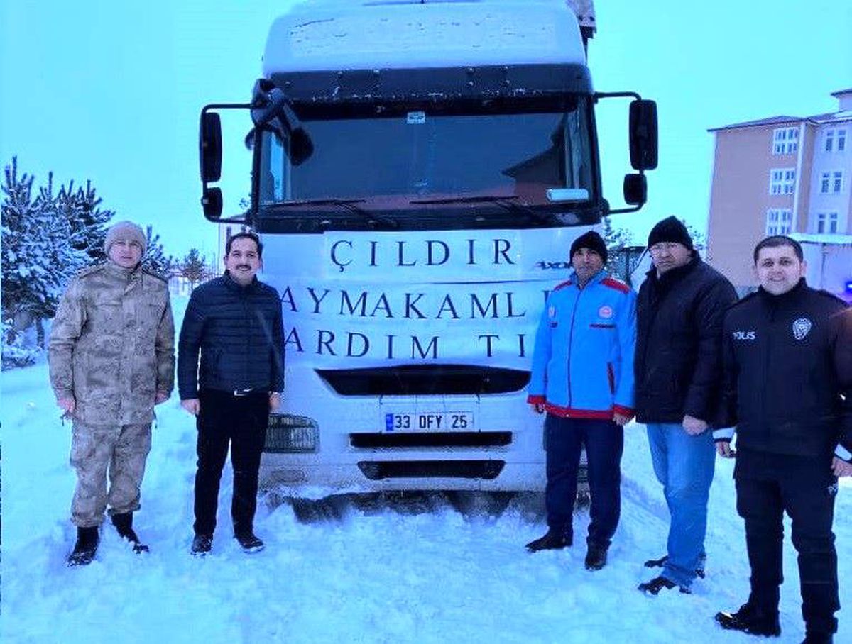 Çıldır\'dan deprem bölgesine yardım eli