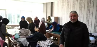 Çorum'da usta öğretici ve kursiyerler depremzedeler için seferber oldu