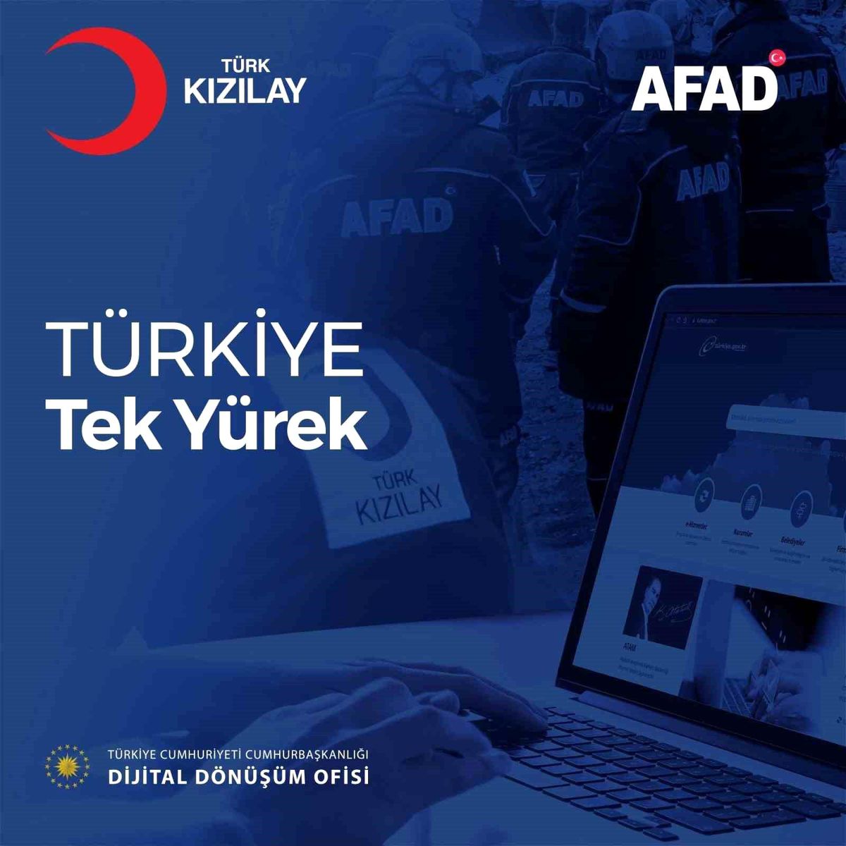 Depremzedelere yardım için e-Devlet Kapısı üzerinden iki yeni hizmet