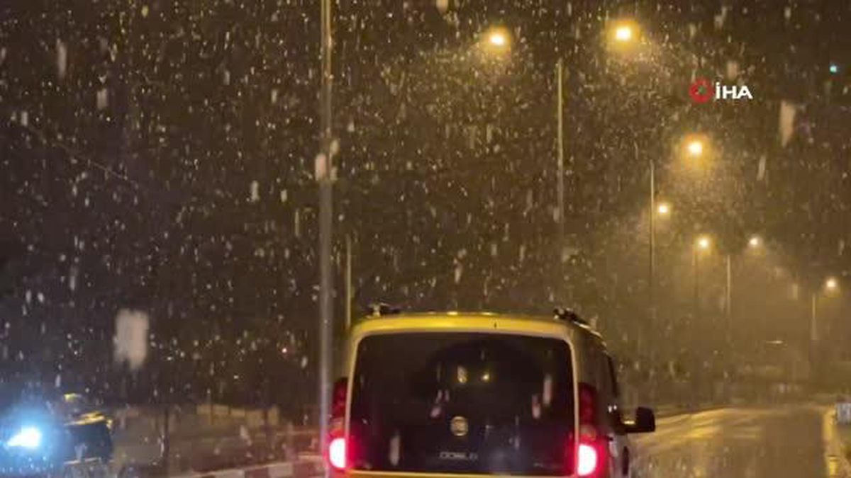 Düzce'de yoğun kar yağışı