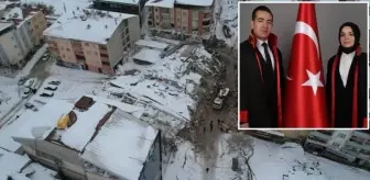 Elbistan'da enkaz altında kalan hakim çiftin cansız bedenlerine ulaşıldı