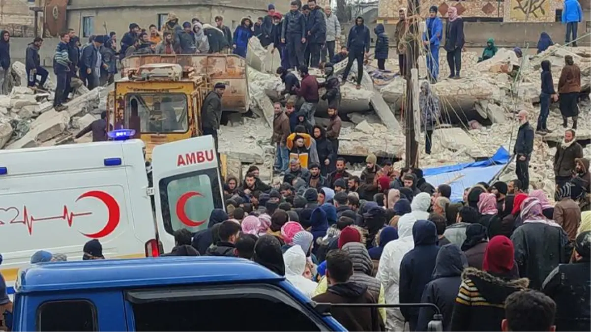 Kahramanmaraş\'taki depremlerde ağır yıkımlar yaşayan Suriye\'de hayatını kaybedenlerin sayısı 2 bin 530\'a yükseldi