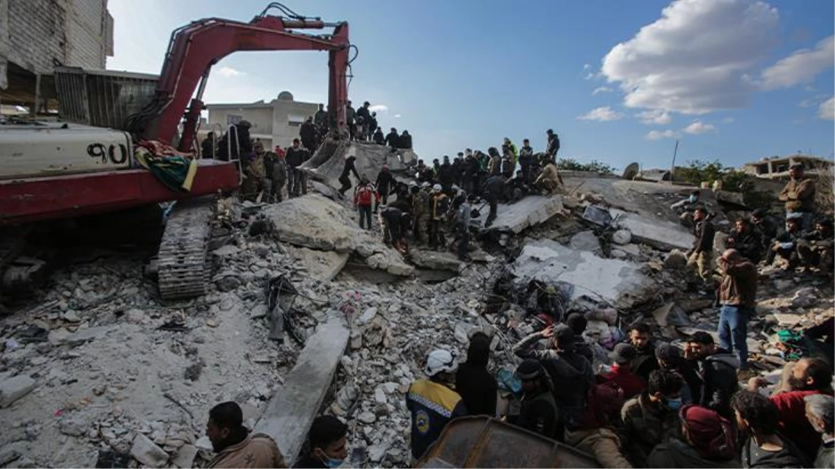 Kahramanmaraş merkezli depremlerden etkilenen Suriye\'de ölenlerin sayısı 2 bin 802\'ye çıktı