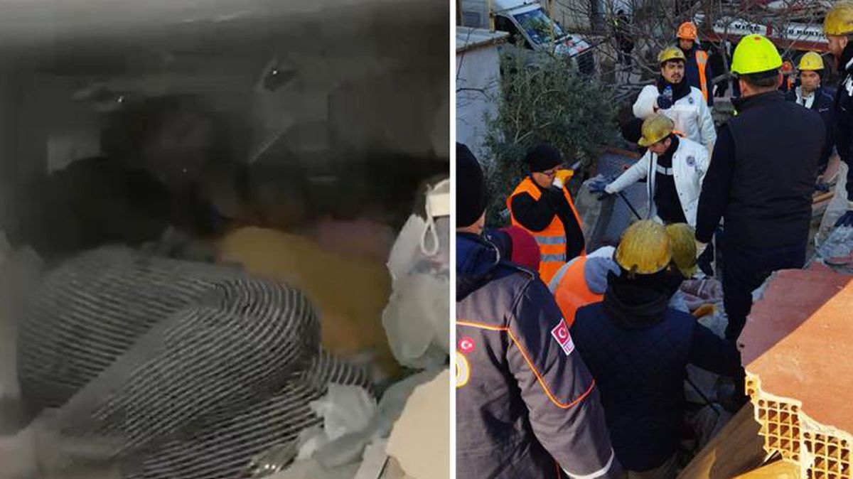 'Korkma, geldik' diyen AFAD ekibine minik Sare'den ağlatan cevap: Acele etmeyin, bir şeyimiz yok