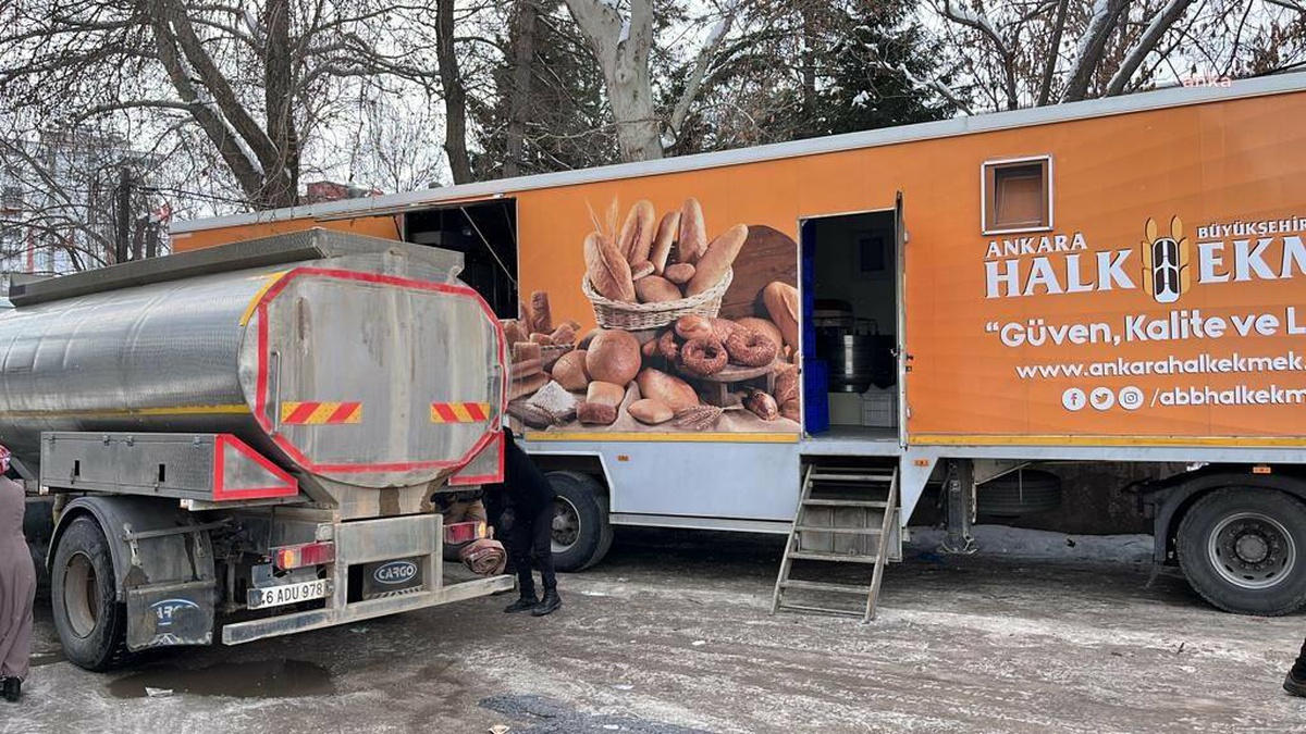 Mansur Yavaş: "Mobil Ekmek Fırınımız Elbistan\'da da Üretime Başladı"