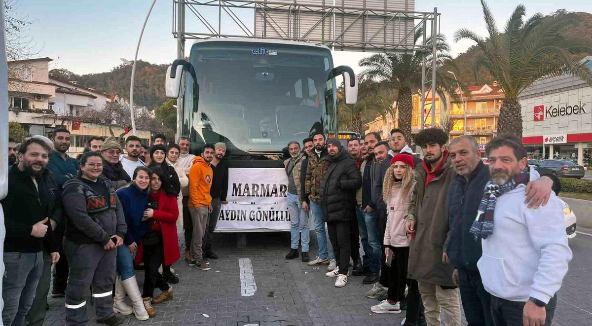 Muğla ADAK&SAR gönüllüleri deprem bölgesine hareket etti