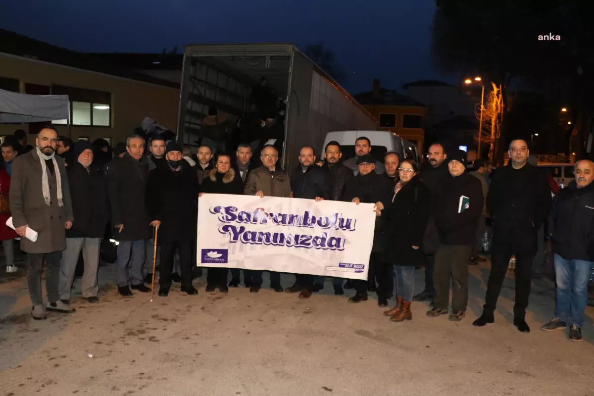 Safranbolu Belediye Meclisinde Depremzedeler Unutulmadı