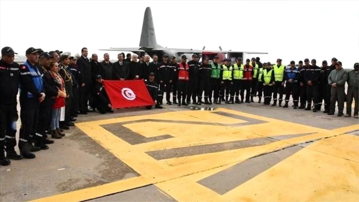 Venezuela ve Tunus\'tan Türkiye\'ye yardım ekipleri