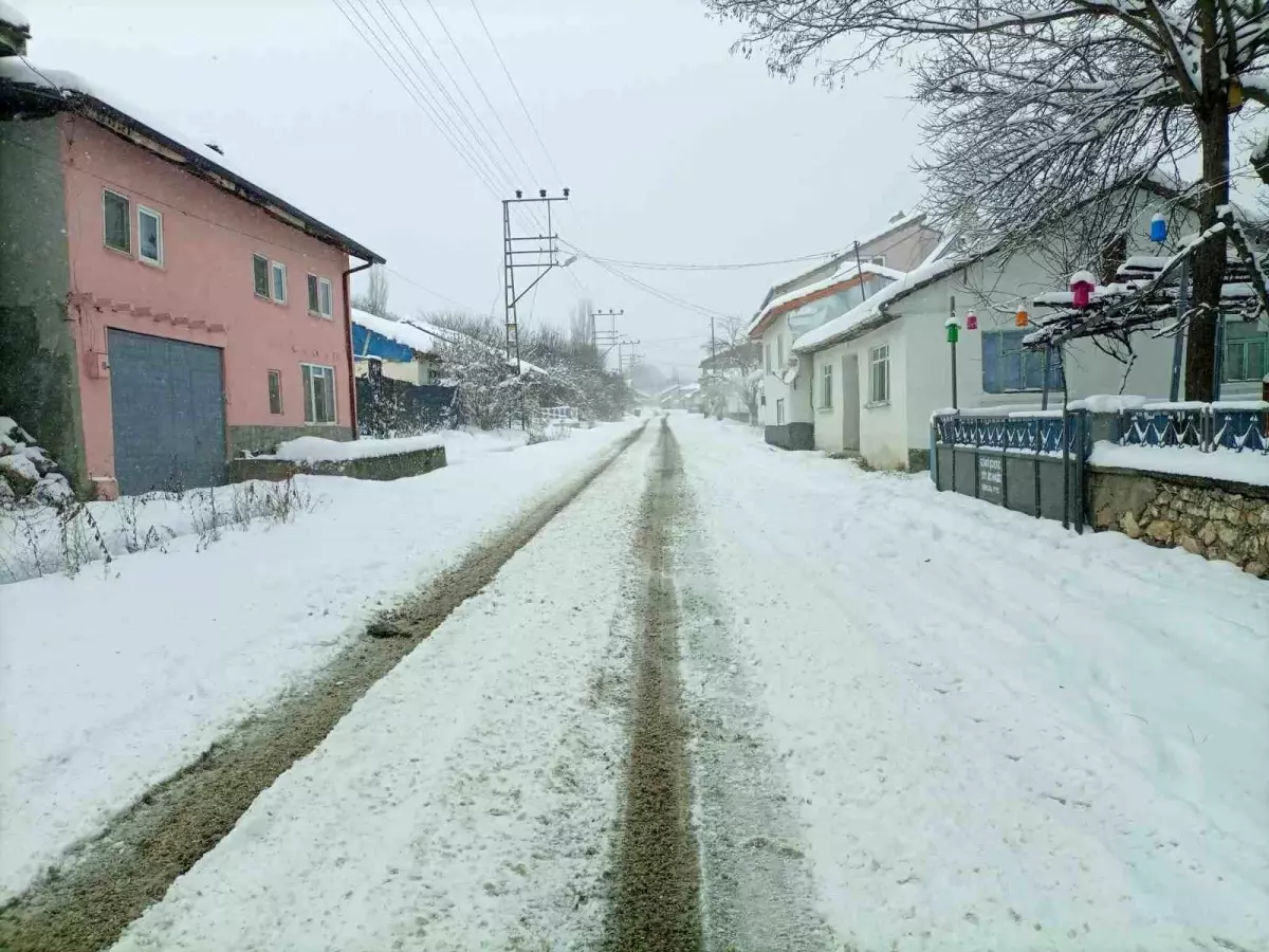 Yoğun kar yağışı etkisini gösterdi